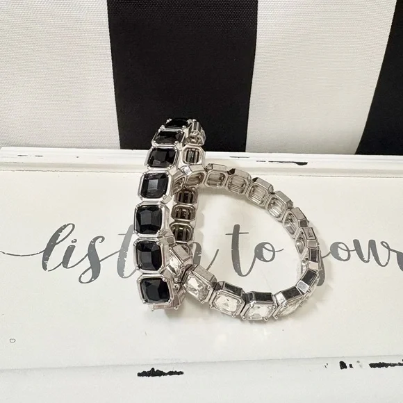 WHBM Bracelets🖤🤍 - Picture 4 of 6